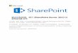 测试实验指南：演示 SharePoint Server 2013 的 Intranet 协作download.microsoft.com/.../tlg-SP2013-intranet-collab.pdf · 测试实验指南：演示 SharePoint Server 2013