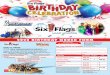 2019 BIRTHDAY ORDER FORM - static.sixflags.com · BIRTHDAY PACKAGE INCLUDES SPECIAL BIRTHDAY PERSON ADMISSION TO SIX FLAGS MAGIC MOUNTAIN MEAL DEAL SUPREME FUNNEL CAKE* BIRTHDAY ACTIVITY