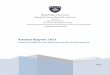 Annual Report 2011 - Ministria e Zhvillimit Ekonomik · Annual Report 2011 on Central Publicly-Owned Enterprises Drafting analysis and recommendations on issues of Central Publicly-Owned