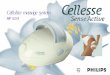 Cellulite massage system - download.p4c.philips.com · 5 Cellesse SenseActive is the latest product in the Philips Cellesse range. Clinical tests show that the deep, pleasant massage