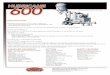 Hurricane 600 by Industrial Vacuum · INDUSTRIAL VACUUM OPTIONS 'Cold weather package ,HEPA filtration 'Slide gate discharge 'Auxiliary 50 gallon fuel tank '16" manhole on baghouse
