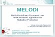 MELODI presentation_Rome_09022018.pdf · MELODI Multi-disciplinary European Low Dose Initiative: Approach for Radiation Protection EURATOM in Horizon 2020. Giornata Informativa Nazionale