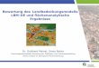 Bewertung des Landbedeckungsmodells LBM-DE und ...11dfns.ioer.info/fileadmin/user_upload/11dfns/pdf/vortraege/11.DFNS2019... · Bewertung des Landbedeckungsmodells LBM-DE und flächenanalytische
