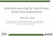 Machine Learning for Data-Driven Smart Grid Applicationsorbilu.uni.lu/bitstream/10993/35606/1/Machine Learning for Data-Driven... · Machine Learning for Data-Driven Smart Grid Applications