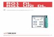 RG1 DL RG1 UNI DL · rg1 dl rg1 uni dl kontrolna jedinica za automatiku sa 230 v motorimasrb uputstva i upozorenja za instalaciju, koriŠĆenje i odrŽavanje. verzija 1dp093 - 12/2008