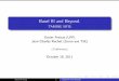 Basel III and Beyond.€¦Basel III and Beyond. TAMING SIFIS Xavier Freixas (UPF) Jean-Charles Rochet (Zürich and TSE) ( Preliminary) October 18, 2011 Xavier Freixas 1 Basel III and