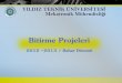 Bitirme Projeleri - mkt.yildiz.edu.trmkt.yildiz.edu.tr/images/images/2013_04_29_Bitirme Projesi Sunumunları... · Bitirme Projeleri 2012 -2013 / Bahar Dönemi . YILDIZ TEKN İK ÜNİVERSİTESİ