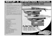 SETUP & OPERATION MANUAL - general.ca · MOTOR (PRE-WIRED 110 V) 2 HP, 110/220 V, 13/6.5 A WEIGHT 312 LBS (142 KG) SETUP & OPERATION MANUAL 10" TILTING ARBOR SAW – LEFT TILT FEATURES