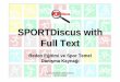 SPORTDiscus with Full Textwebftp.gazi.edu.tr/lib/veritabani/SPORTDIS.pdf · • İnsan biyomekaniği • Koçluk ve antrenörlük • Spor animatörlüğü • Spor felsefesi •