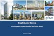 CapitaLand Group Presentation Template · 2 Disclaimer This presentation may contain forward-looking statements that involve risks and uncertainties. Actual future performance, outcomes