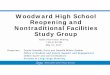 Woodward High School Reopening and Nontraditional ... · Reopening and Nontraditional Facilities Study Group Public Information Meeting 7:00–8:30 PM May 31, 2017 Presenters: Denise