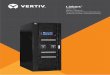 Liebert - vertiv.com · Liebert SPM 2.0 is best suited for today's dynamic change in modern IT loads. Its hot swappable distribution modules enable the customer to deploy, upgrade
