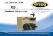 Series 3 Oil-Fired Water Boilers Boiler Manual ... · Packaged and non-packaged boilers Packaged boilers, available only in sizes 2 through 6, are factory assembled, complete with