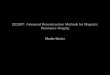 EE290T: Advanced Reconstruction Methods for Magnetic ...ee290t/sp14/lecture03.pdf · Parallel MRI Goal: Reduction of measurement time I Subsampling of k-space I Simultaneous acquisition