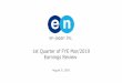 1st Quarter of FYE Mar/2019 Earnings Review...1st Quarter of FYE Mar/2019 Consolidated Earnings Highlights Job Board Expenses, Others Job Search Sales 7,116 M JPY ＋ 25.9％YoY Sales