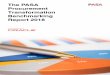 The PASA Procurement Transformation Benchmarking Report 2018 · The PASA Procurement Transformation Report has been developed to provide a benchmark for CPO’s and teams to be able