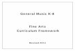 General Music K-8 Fine Arts Curriculum Frameworkdese.ade.arkansas.gov/public/userfiles/Learning_Services...CCRA.SL.1, 3, 4, 6 General Music K-8: Creating Fine Arts Curriculum Framework