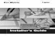 Installer’s Guide/media/IcopalUS/PDFs/Installers Guides/Pro Matrix... · tures affect the application of Pro Matrix materi - als. Ambient and substrate temperature guide - lines