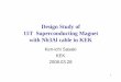 Design Study of 15T Superconducting Magnet with Nb3Al ...irfu.cea.fr/Phocea/file.php?file=Seminaires/1907/11_ken_ichi_sasaki.pdf · Design study • First goal of this program –