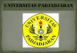UNIVERSITAS PADJADJARAN - Eagle · PDF file Padjadjaran (FMUP) was established in 1957 It has developed to be one of the leading medical schools in Indonesia FMUP has been approved