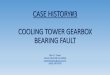 CASE HISTORY#3 COOLING TOWER GEARBOX BEARING FAULTvibration.org/Presentation/Vibration Of Cooling Tower Fans 2015, Part 4.pdf · COOLING TOWER GEARBOX BEARING FAULT •A series of
