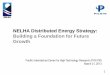NELHA Distributed Energy Strategy: Building a Foundation ......NELHA Distributed Energy Strategy: Building a Foundation for Future ... marketing strategy, and planning work done to