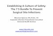 The 7 S Bundle Approach: Evidence Based …...Establishing A Culture of Safety: The 7 S Bundle To Prevent Surgical Site Infections Maureen Spencer, RN, M.Ed., CIC Corporate Infection
