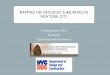 MAPPING the GEOLOGIC SUBSURFACE in NEW YORK CITY the...MAPPING THE GEOLOGIC SUBSURFACE IN NEW YORK CITY Thursday, October 19, 2017 Presented by Dennis Askins and Richard Meserole