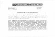 Affidavit of Complaint - Affidavit of Complaint Generally, violations of the Cobb County Ordinances