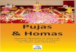 Pujas & Homas - Amma Ireland · 2014-03-25 · 3 cludes the sciences of mantra, yantra and mudra. In Amma’s Brahmasthanam temples and Centers throughout the world pujas and homas