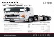 FS 2844 FS 2848 - Hino Australia...* Illustration may contain item not standard to the model ADR 80/03 Model 6 x 4 Cab Chassis FS 2844 FS 2848 hino.com.au key FeATUReS ProShift 16