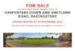 0.5 HECTARE DEVELOPMENT SITE AT CARPENTERS DOWN AND ... · for sale 0.5 hectare development site at carpenters down and shetland road, basingstoke offers invited by 30 september 2014