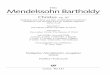 Mendelssohn Bartholdy · PDF file 2019-02-04 · Felix Mendelssohn Bartholdy Christus op. 97 Rezitative und Chöre aus dem unvollendeten Oratorium Recitatives and choruses from an