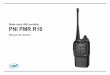 Statie radio UHF portabila PNI PMR R16 · PNI PMR R16 este solutia ideala pentru profesionistii care vor sa ﬁe în contact cu colegii (constructii, cladiri, hoteluri, show-uri televizate)