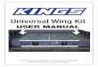Universal Wing Kit - Amazon Web Services manuals/UTE drawers manual.pdf · to install the Universal Wing Kit. 1 1. With the drawers out of the vehicle, remove the tops by unscrewing