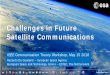 Challenges in Future Satellite Communicationsctw2018.ieee-ctw.org/files/2018/05/Challenges-in-future-satellite-communications-v1.0.pdfESA UNCLASSIFIED - For Official Use Challenges