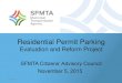 Residential Permit Parking - SFMTA Nov CAC Pres v.3 (All...Residential Permit Parking Areas 29 permit areas 95,000 permits issued annually 153,000 eligible households (44% of S.F