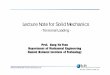 Lecture Note for Solid Mechanicscontents.kocw.or.kr/document/Solid Mechanics - Torsional... · 2014-02-21 · Advanced Materials & Smart Structures Lab. 금오공대기계공학과윤성호교수