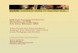 ISIM First Inaugural Conference December 1 3, 2006 The ... · integration of jazz improvisation and traditional notation. West Room – Lee Joiner. Moving To and Away from the Score: