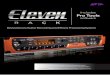Eleven Rack - Avid · Eleven® Rack is a revolutionary guitar recording and signal processing system designed to solve the challenges guitarists have faced in the studio and on stage