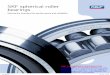 SKF spherical roller bearings - Dat Viet Company · Sealed SKF spherical roller bearings SKF sealed spherical roller bearings are avail-able with a cylindrical bore for shaft diameters