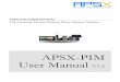 APSX-PIM User Manual V1€¦ · APSX-PIM USER MANUAL Full-Automatic Electric Desktop Plastic Injection Machine APSX-PIM User Manual V1.5