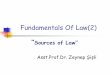 Fundamentals Of Law(2) - ieu.edu.trhomes.ieu.edu.tr/zsisli/Law 100-Fundamentals of Law... · Fundamentals Of Law(2) ... article of Turkish Penal Code. The non-retroactivity of the