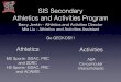 SIS Secondary Athletics and Activities Program ... Sports at Secondary are a separate entity to ASAs they are part of the Athletics Program - not the Activities Program. Sports at