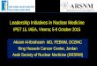 Leadership Initiatives in Nuclear Medicine · Arab Society of Nuclear Medicine (ARSNM) IPET 15, IAEA, Vienna; 5-9 October 2015 . Leadership Initiatives in Nuclear Medicine . Nuclear