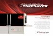 NOTHING BEATS A TIMESAVER - Fox Machinery Associates...NOTHING BEATS A TIMESAVER For over 70 years, Timesavers has been setting the industry standards for technology, innovative power