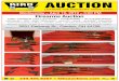 AUCTION 10... · crossbow – cleaning kit – flare gun & pouch – BB gun – American Frontiers-man knives – soft & hard cases AUCTIONEER’S NOTE: All FFL terms in effect. Open