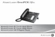 Alcatel-Lucent OmniPCX Office · PDF file Manuale d’uso 3 Introduzione Scegliendo un telefono della gamma IP Touch 4 008/4018 Phone/4019 Digital Phone, vi affidate ad Alcatel-Lucent: