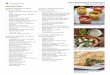 ˆˇ˘˚ T ˝˙ˆˇ˘ ˙ ISBN: RECIPE LISTedelweiss-assets.abovethetreeline.com/WN/supplemental/Herbalist's Kitchen - Recipe List...RECIPE LIST T ISBN: Pea Green and Radish Salad with