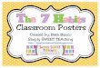 Classroom Posters - Elizabethtown Area School District · Classroom Posters Created by: Beth Banco Simply SWEET TEAching ... everyone happy. Habit 4 - Think Win-Win Everyone can win